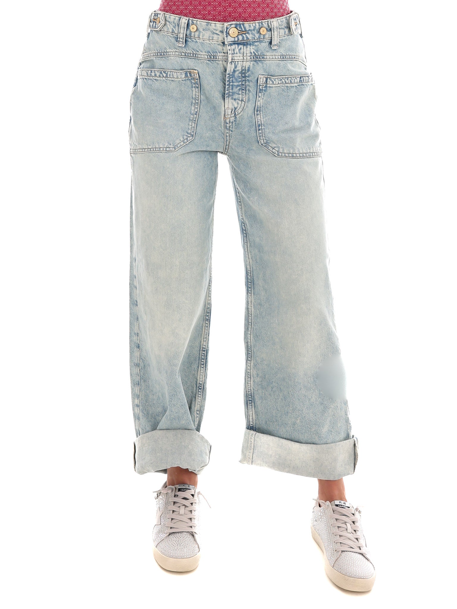 Free People Palmer Cuffed Jean