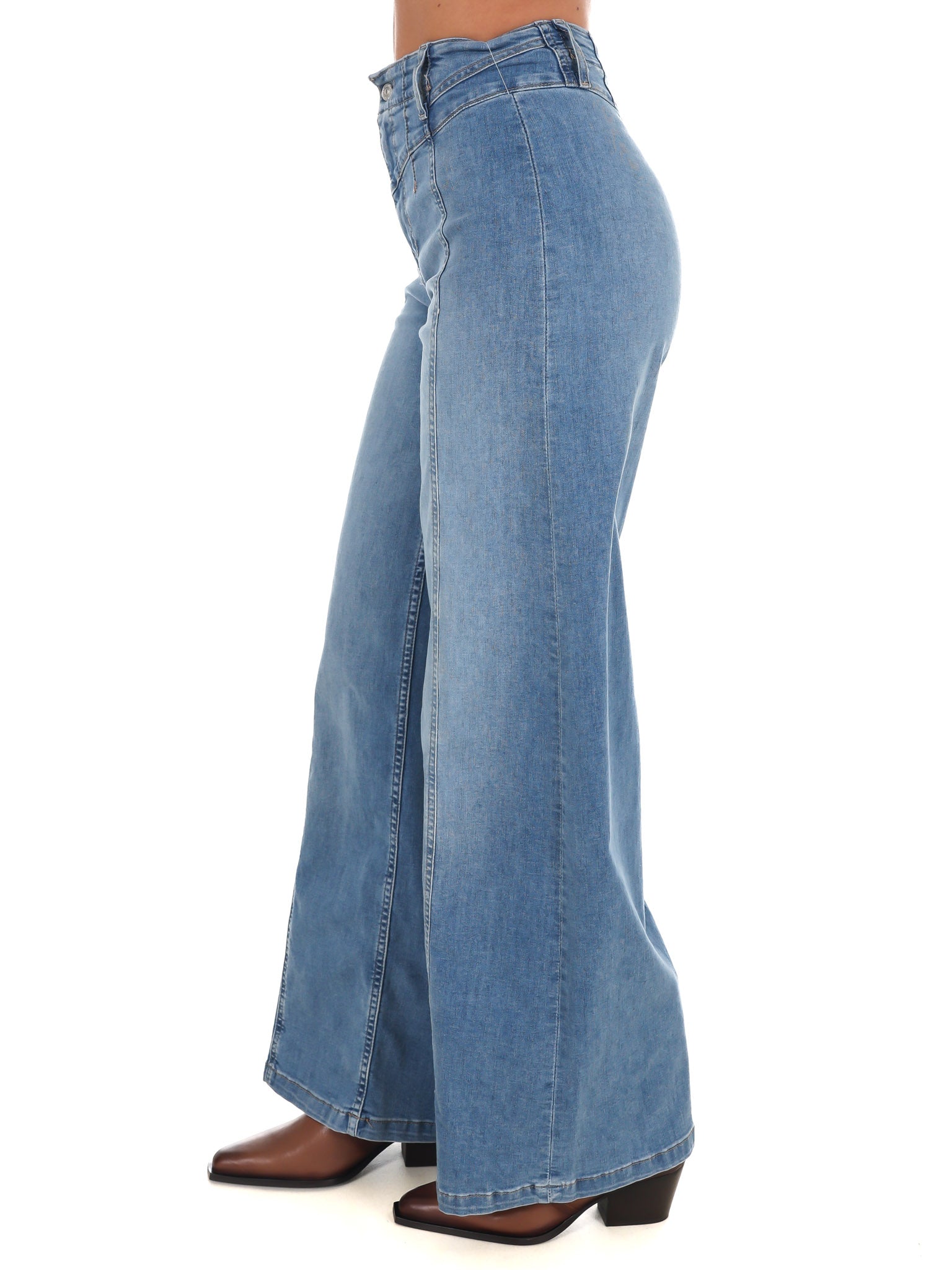 Free People Libre Wide Leg Jeans