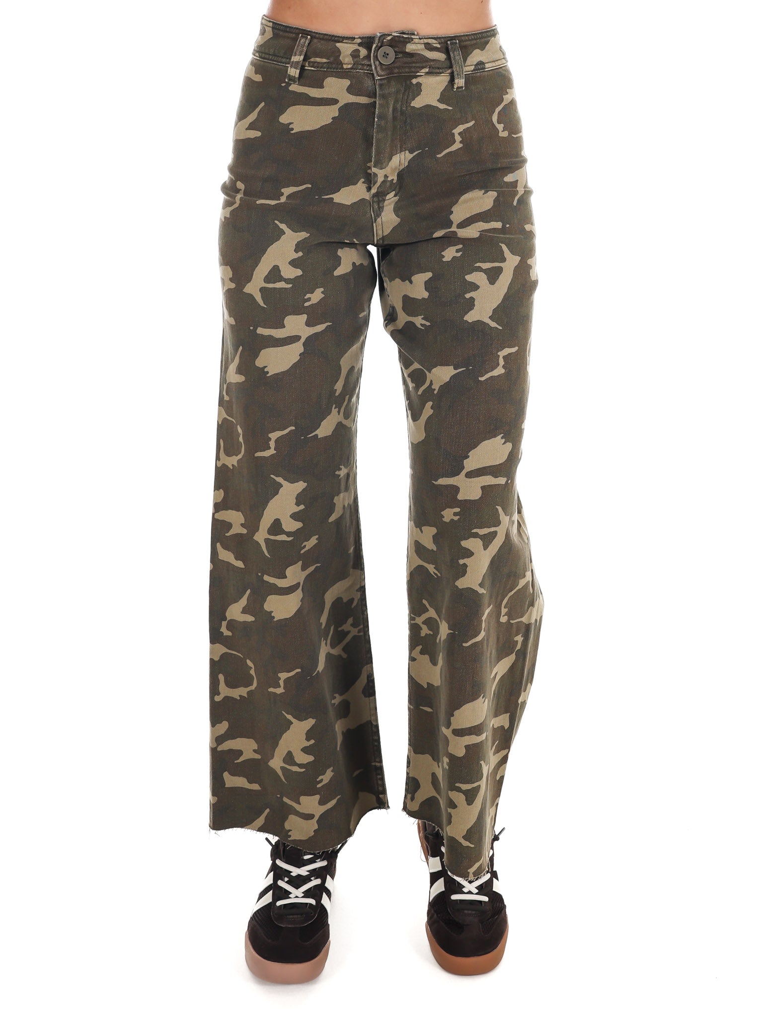 Backwoods Wide Leg Camo Pants