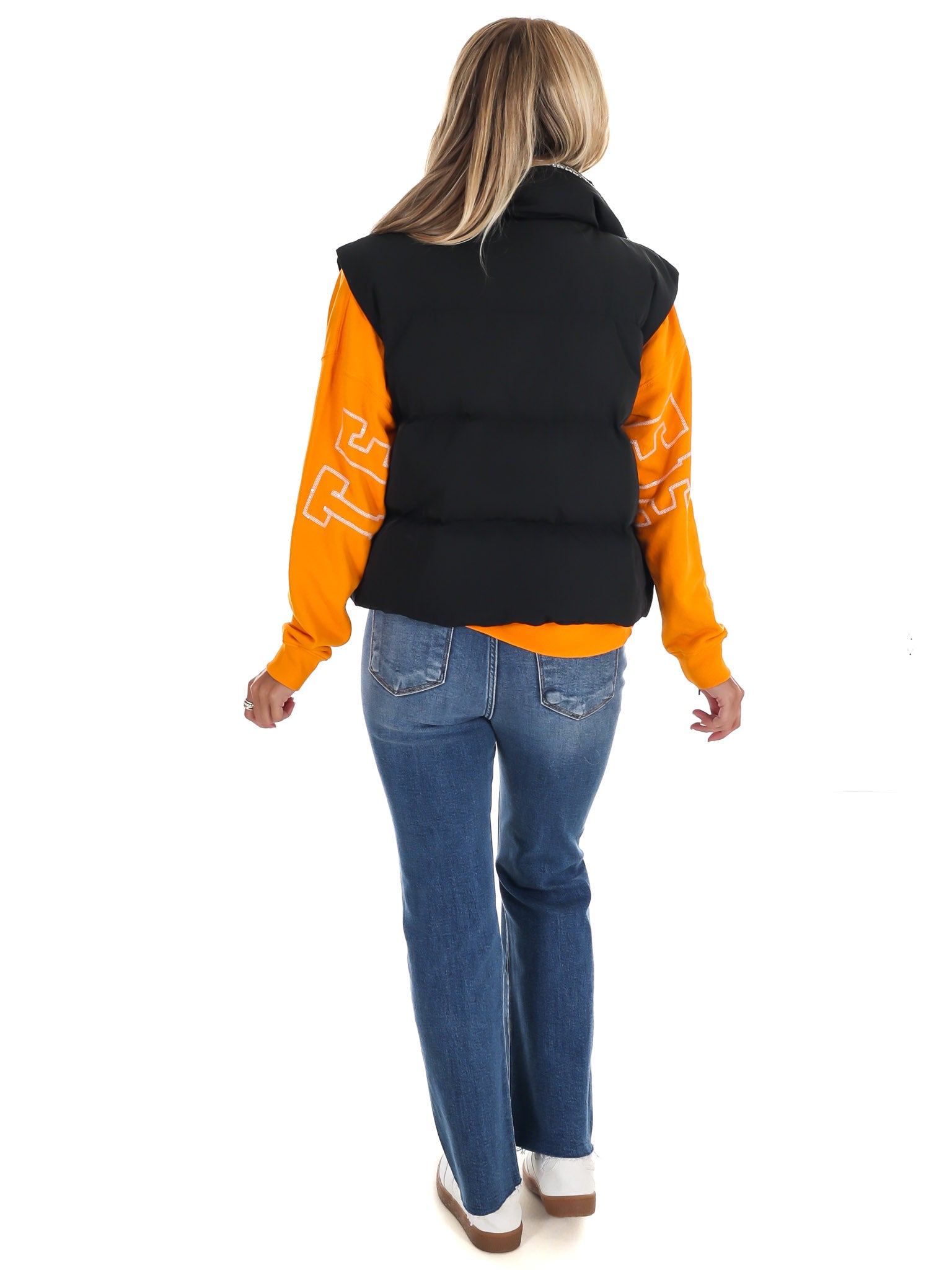 University of Tennessee Rhinestone Puffer Vest