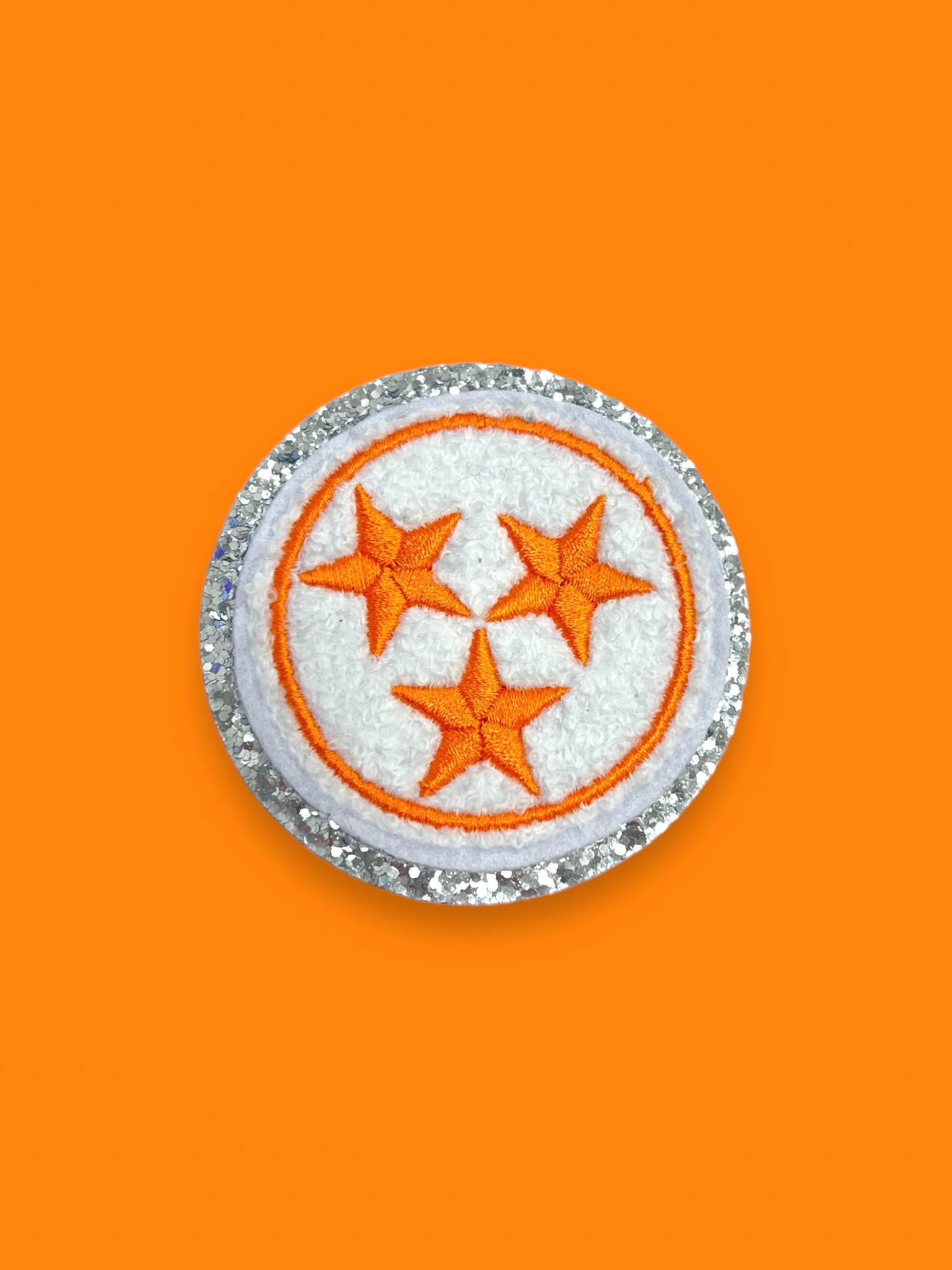 Tri-Star Chenille Sticker