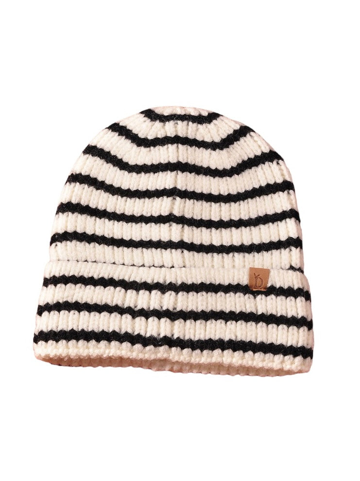 Striped Beanie
