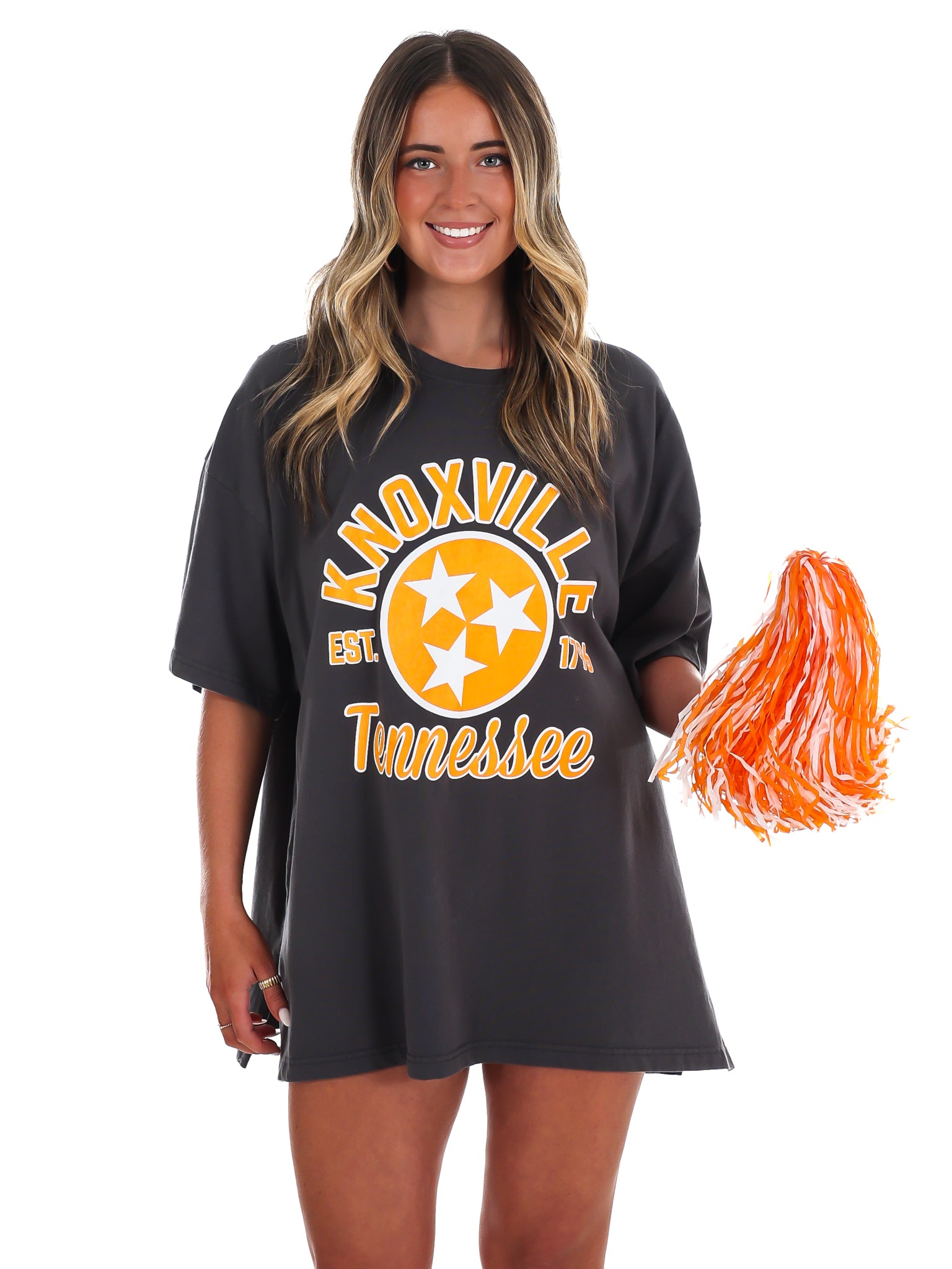 Knoxville Tennessee Tri-Star Oversized Tee