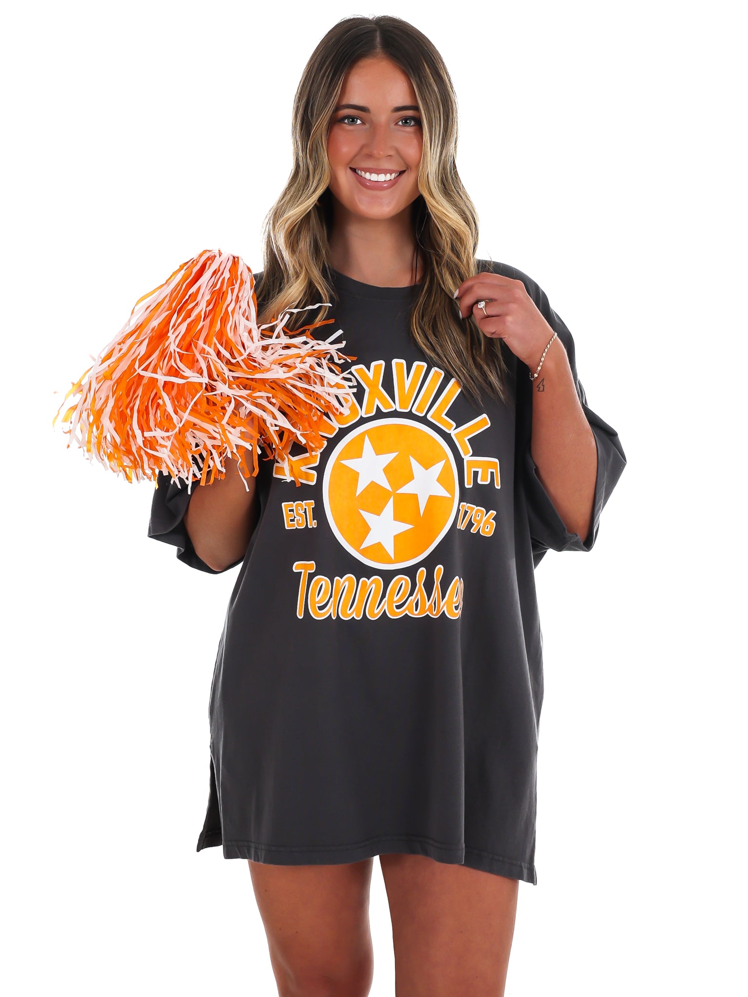 Knoxville Tennessee Tri-Star Oversized Tee