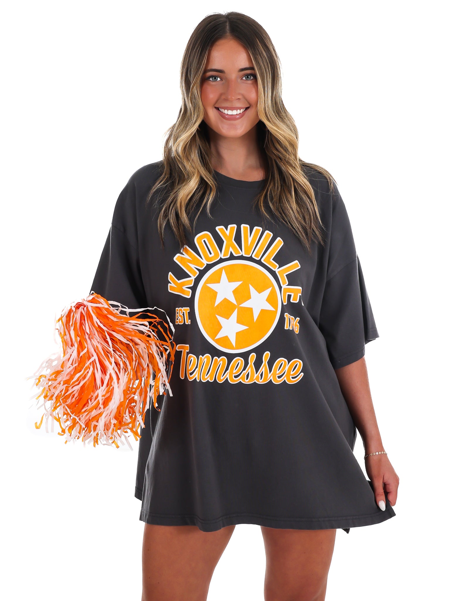 Knoxville Tennessee Tri-Star Oversized Tee