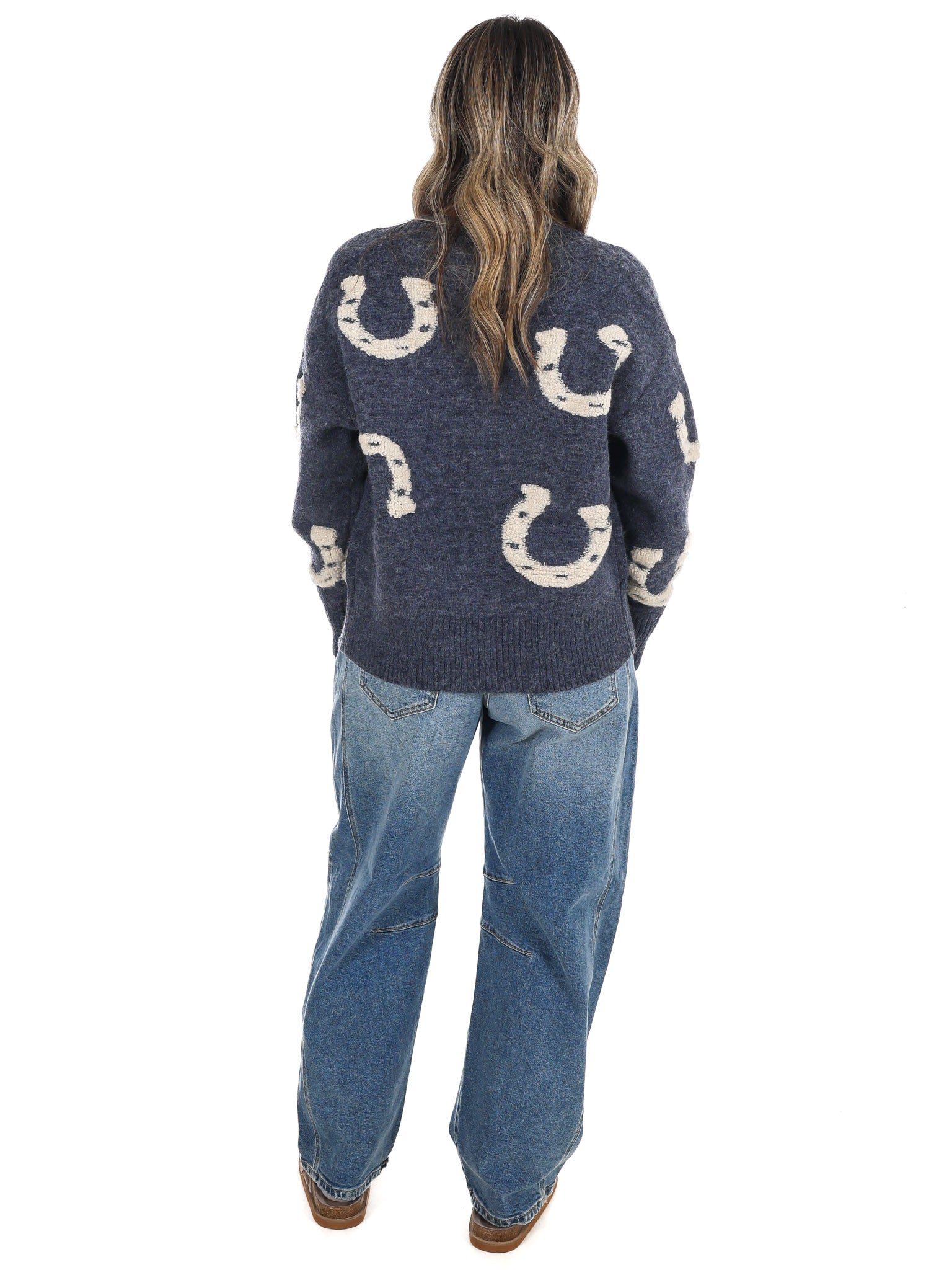 Hoof & Thread Horseshoe Cardigan