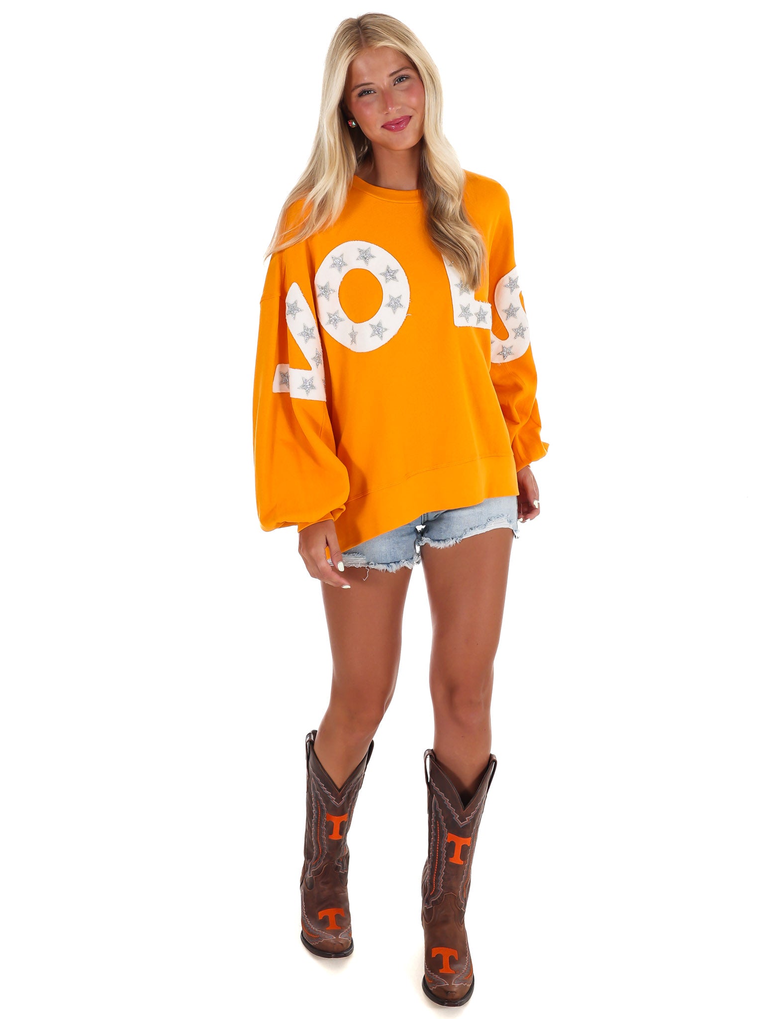 The University of Tennessee Balloon Sleeve Pullover