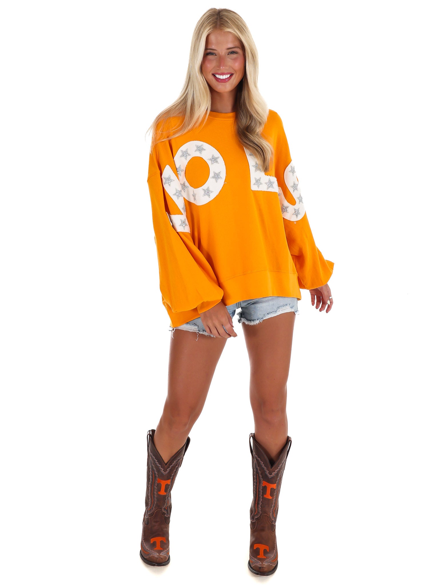 The University of Tennessee Balloon Sleeve Pullover
