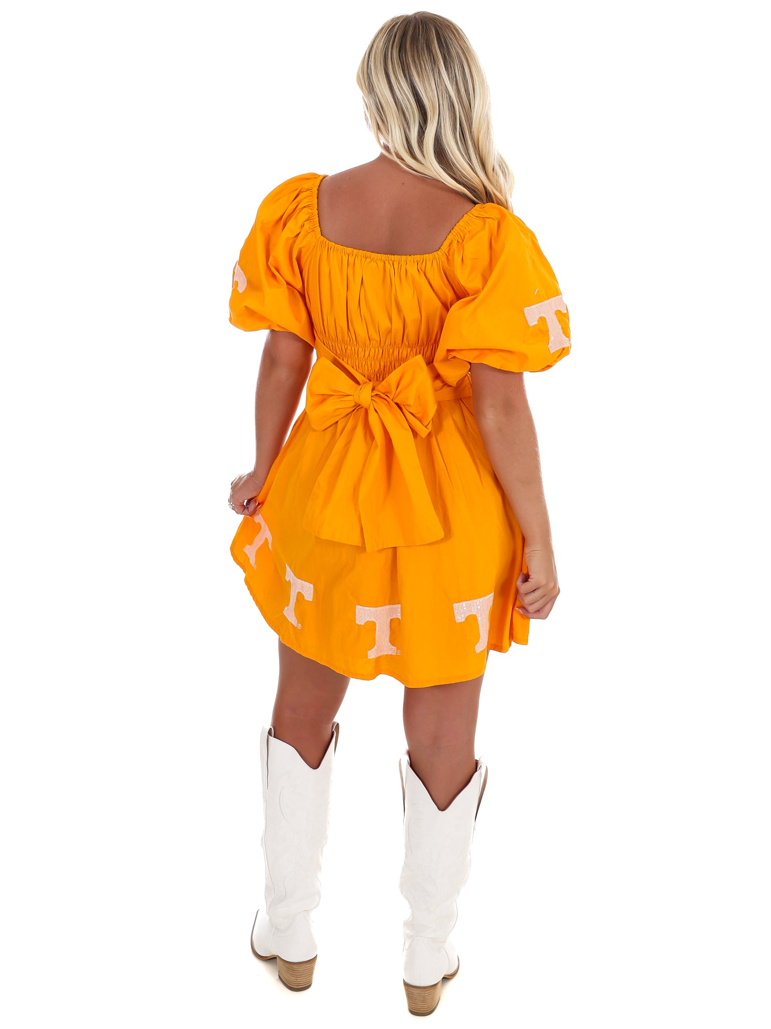 The University of Tennessee Puff Sleeve Dress