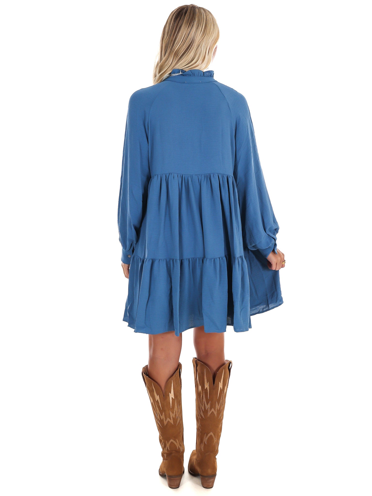 Daily Affirmations Tiered Dress