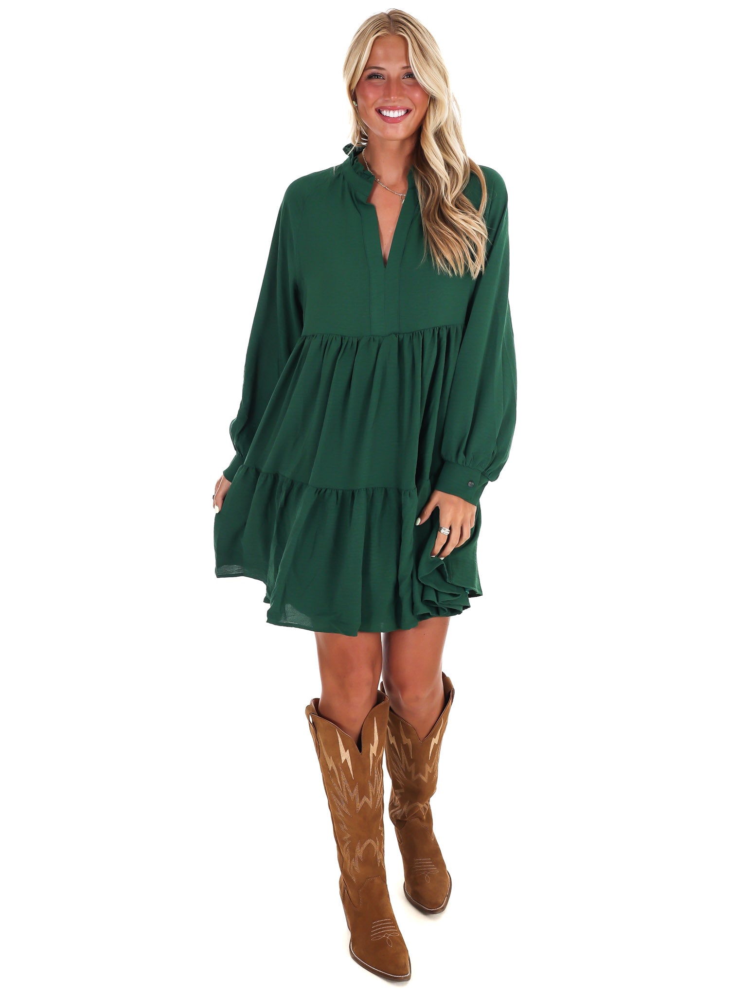 Daily Affirmations Tiered Dress