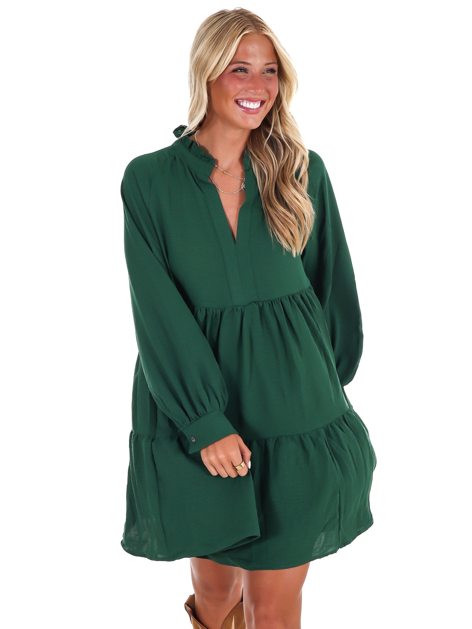 Daily Affirmations Tiered Dress