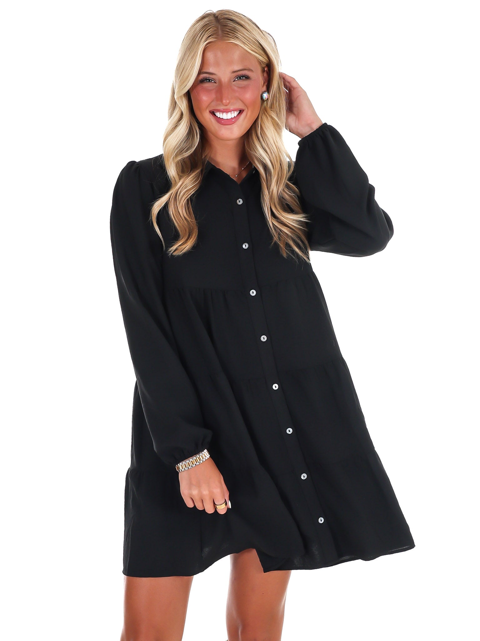 Morning Light Button Down Dress