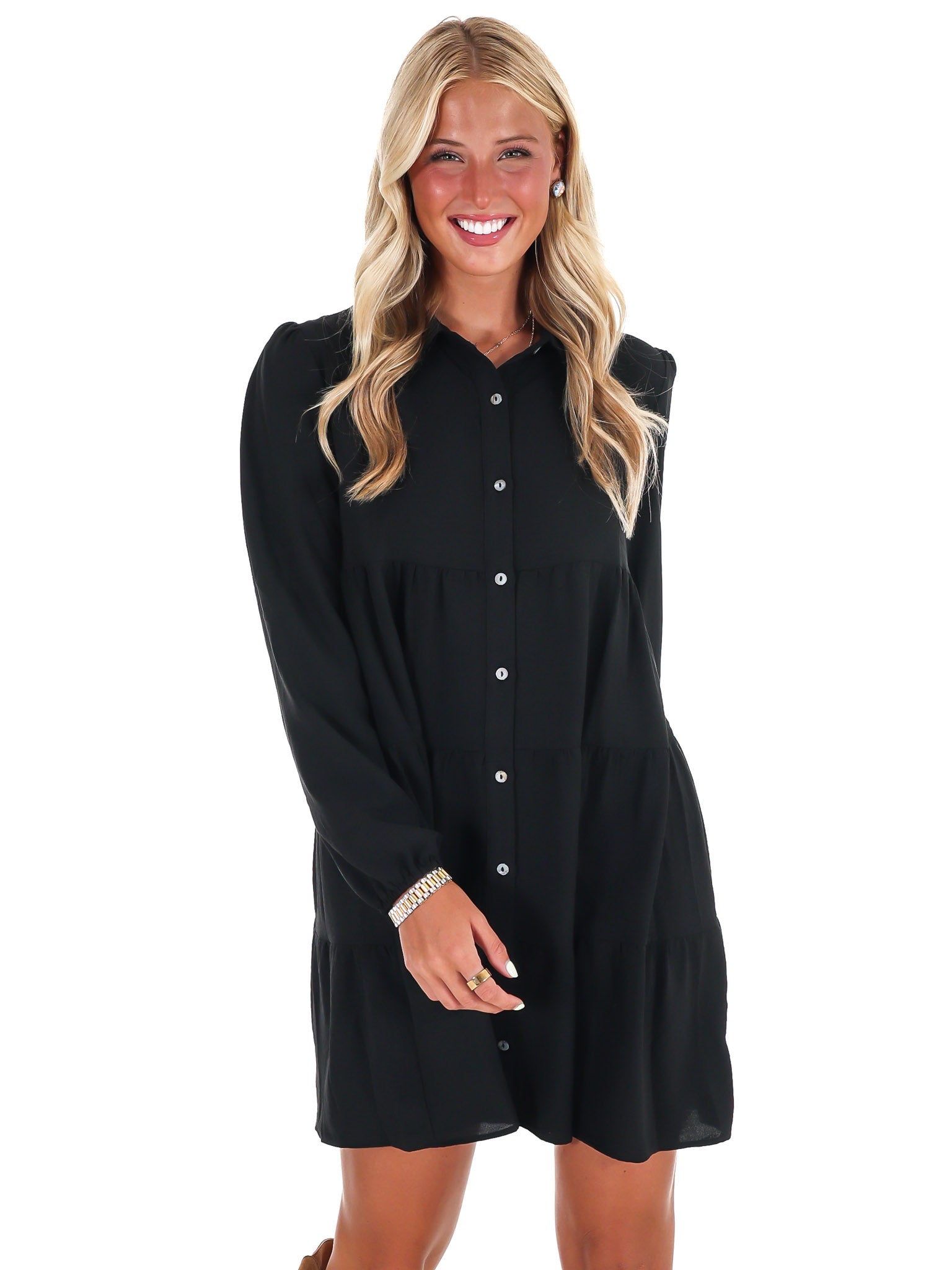 Morning Light Button Down Dress