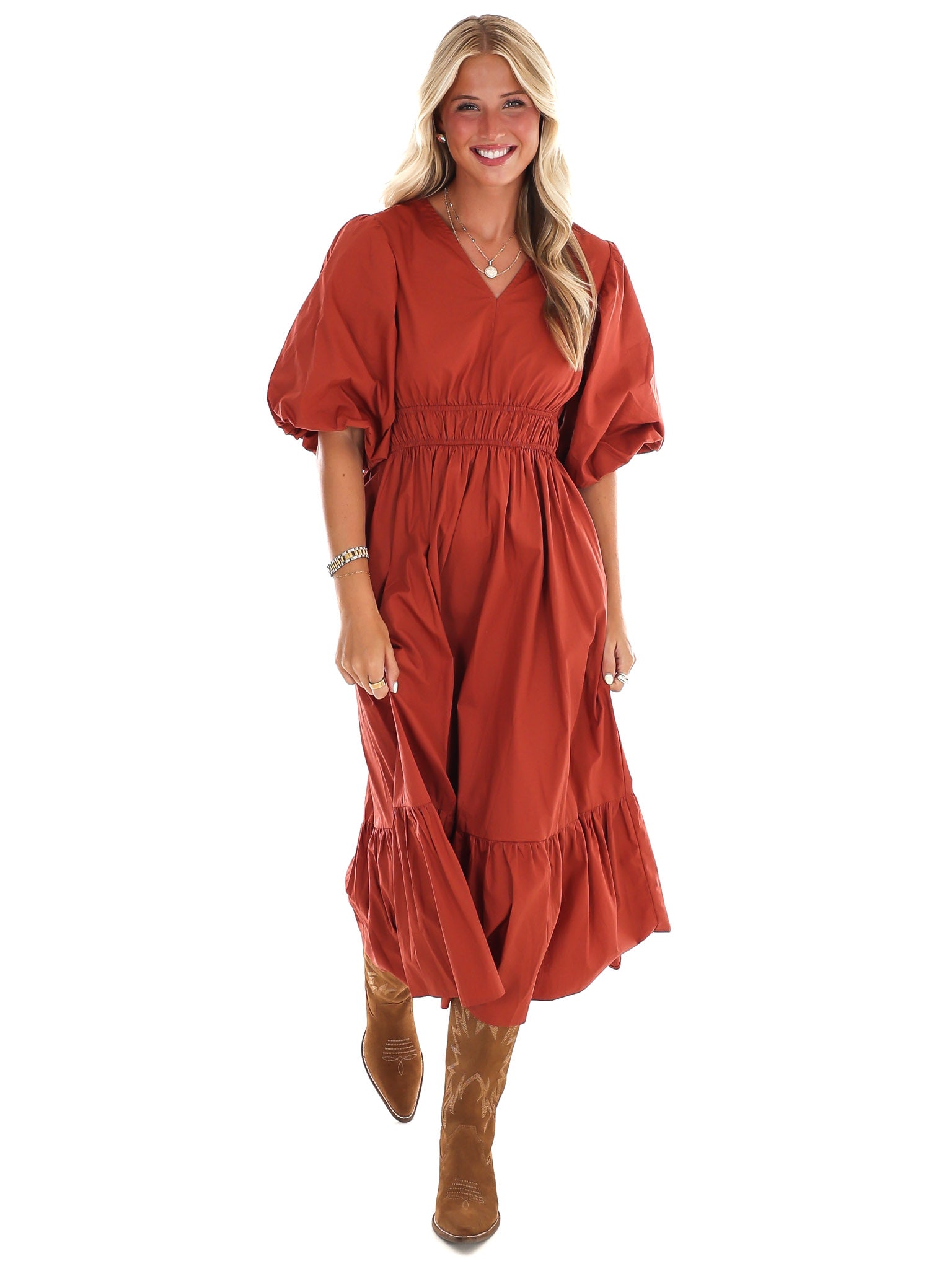 Forget Me Not Midi Dress