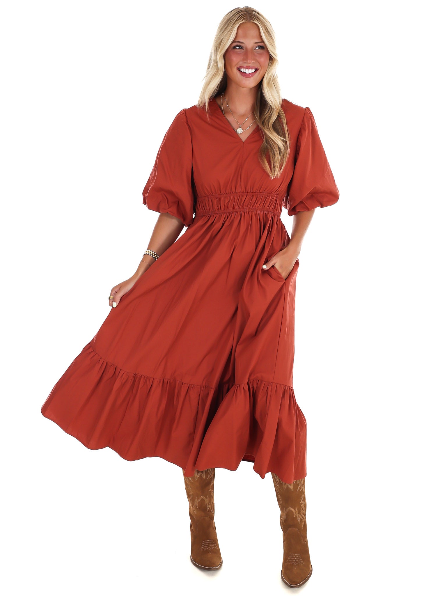 Forget Me Not Midi Dress