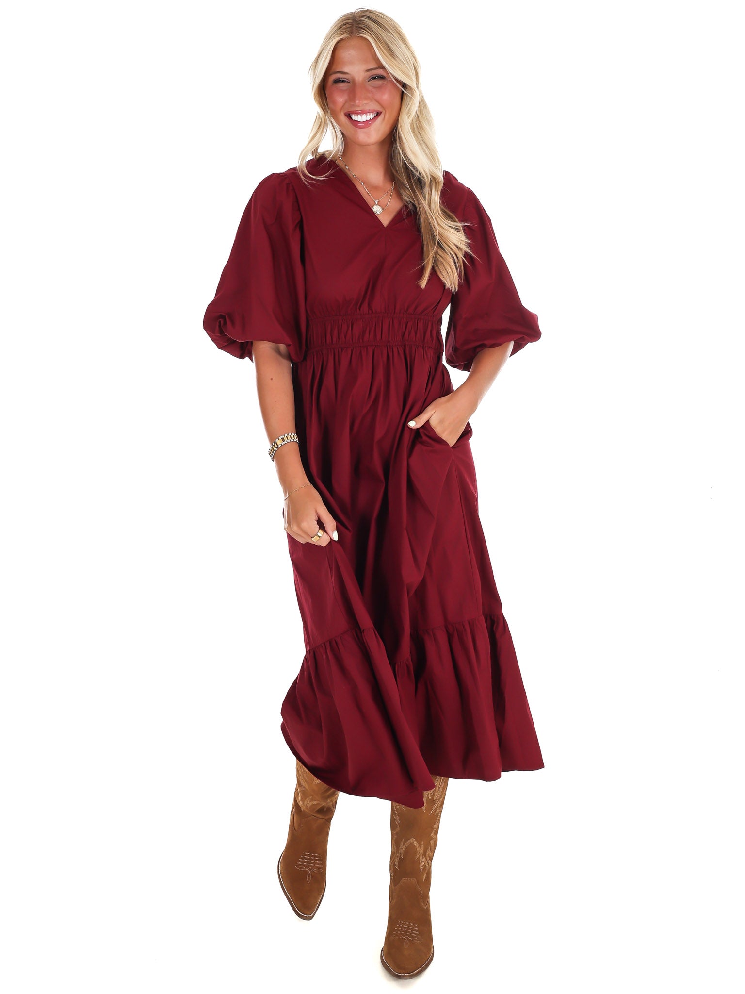 Forget Me Not Midi Dress