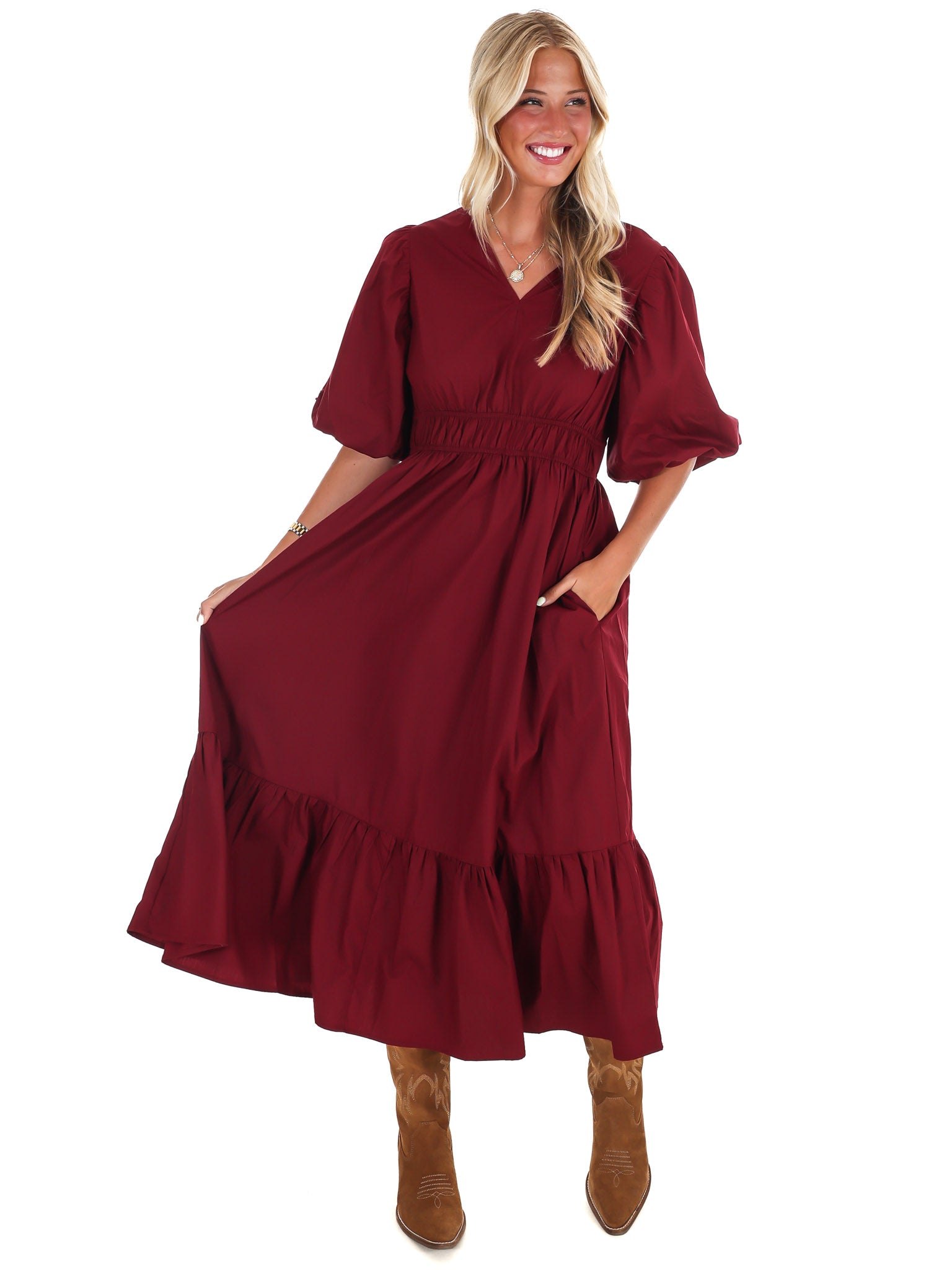 Forget Me Not Midi Dress