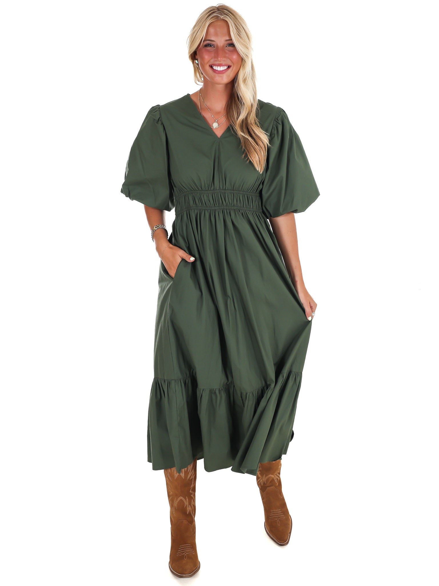 Forget Me Not Midi Dress