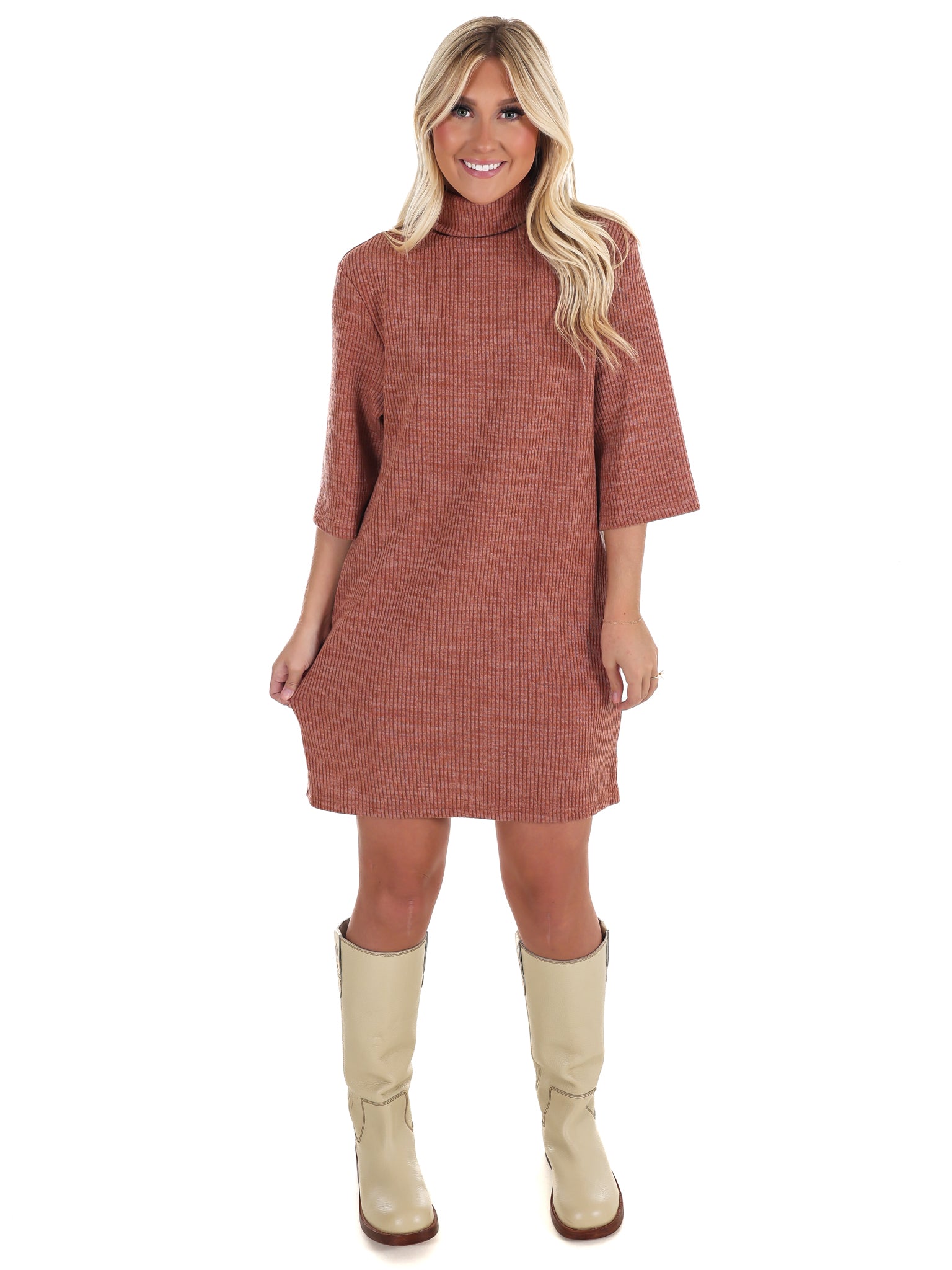 Fall Muse Turtleneck Dress