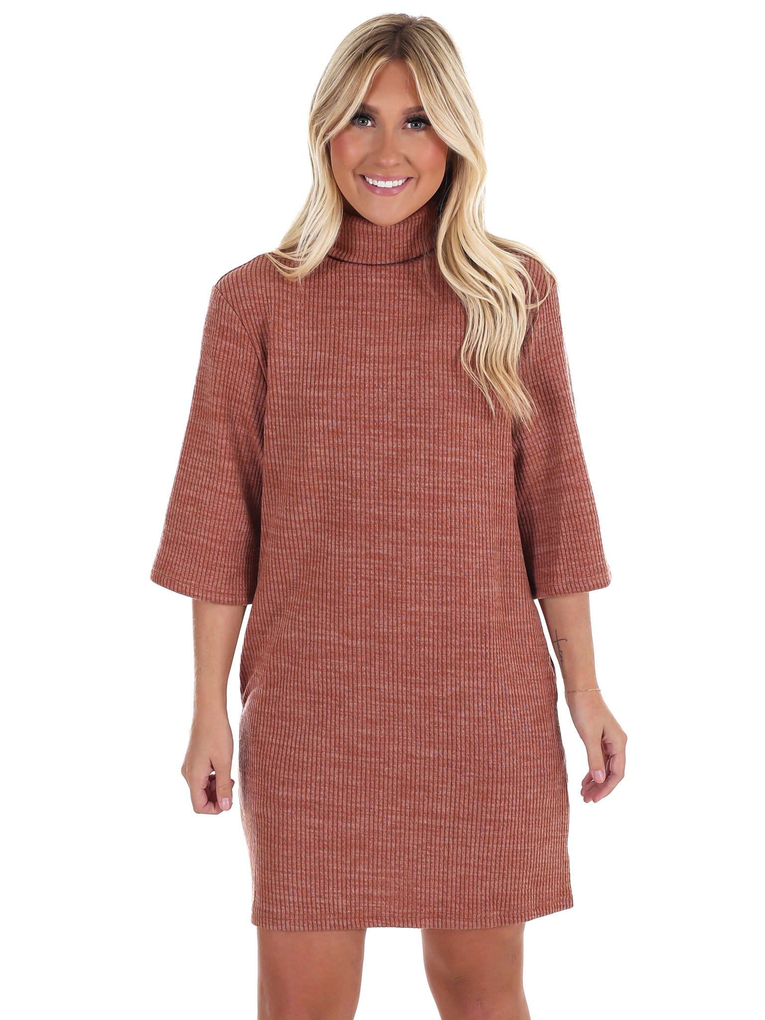 Fall Muse Turtleneck Dress