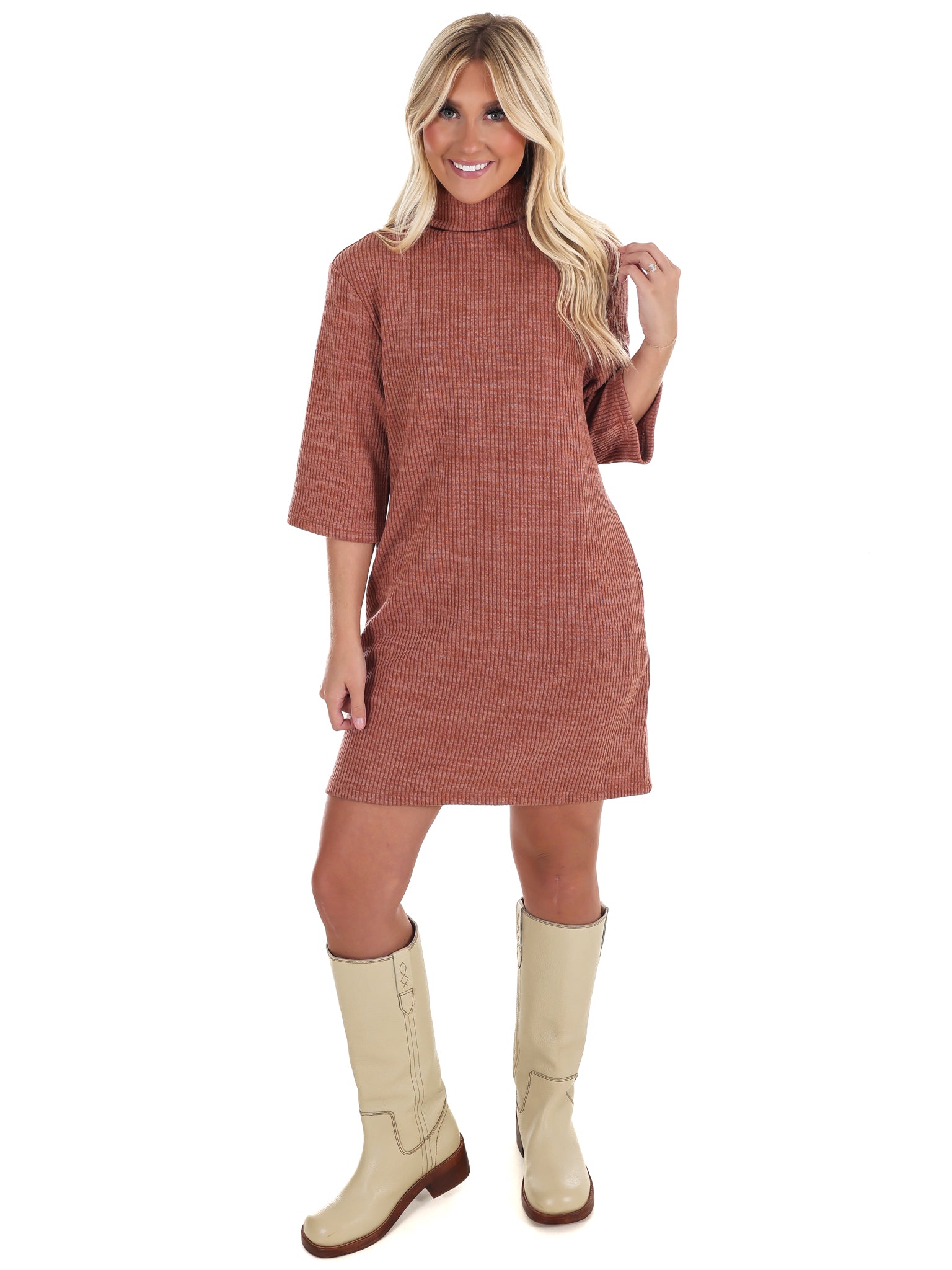 Fall Muse Turtleneck Dress