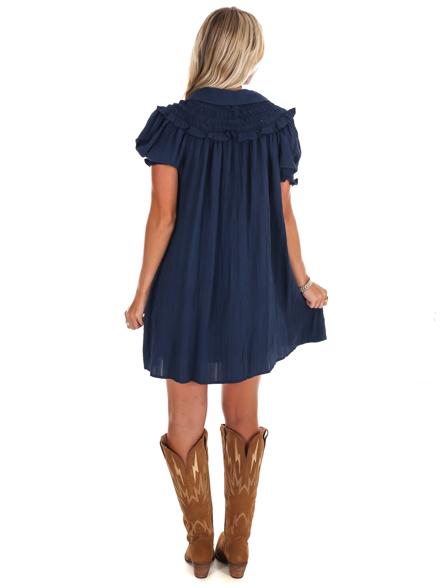 All I Want Ruffle Mini Dress