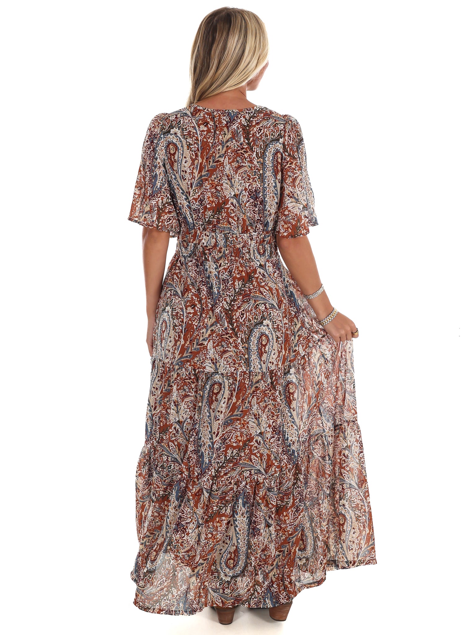 Autumn Air Maxi Dress
