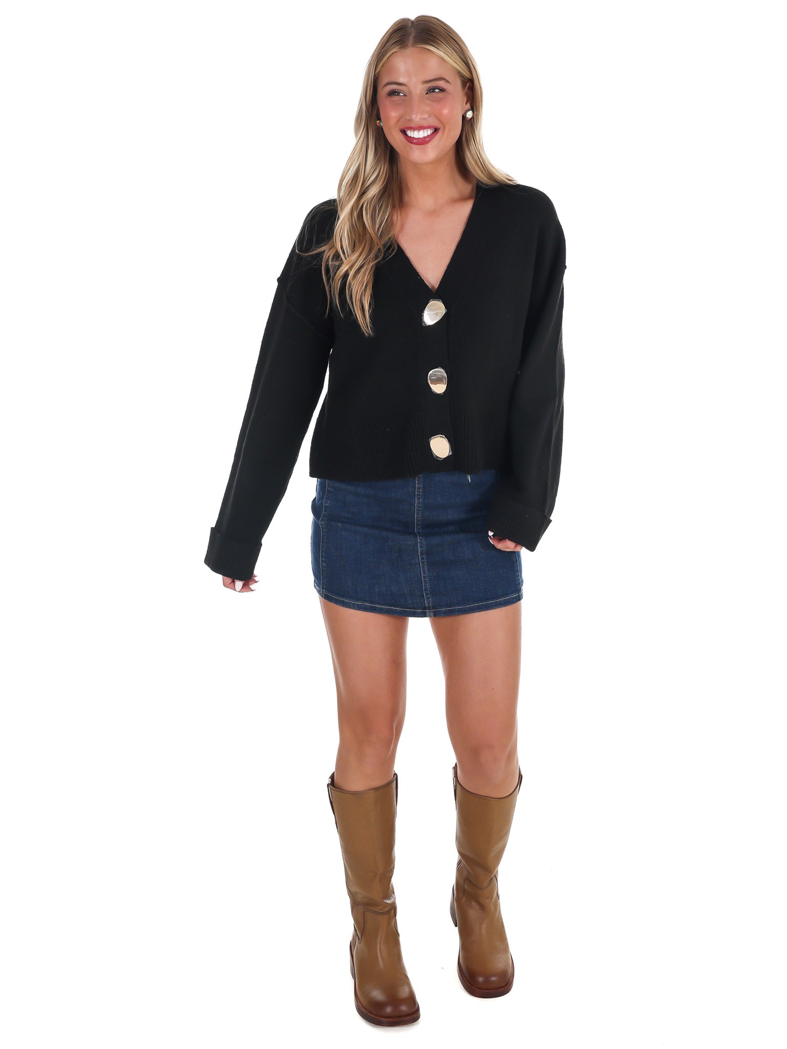 Amberwood Button Down Cardigan