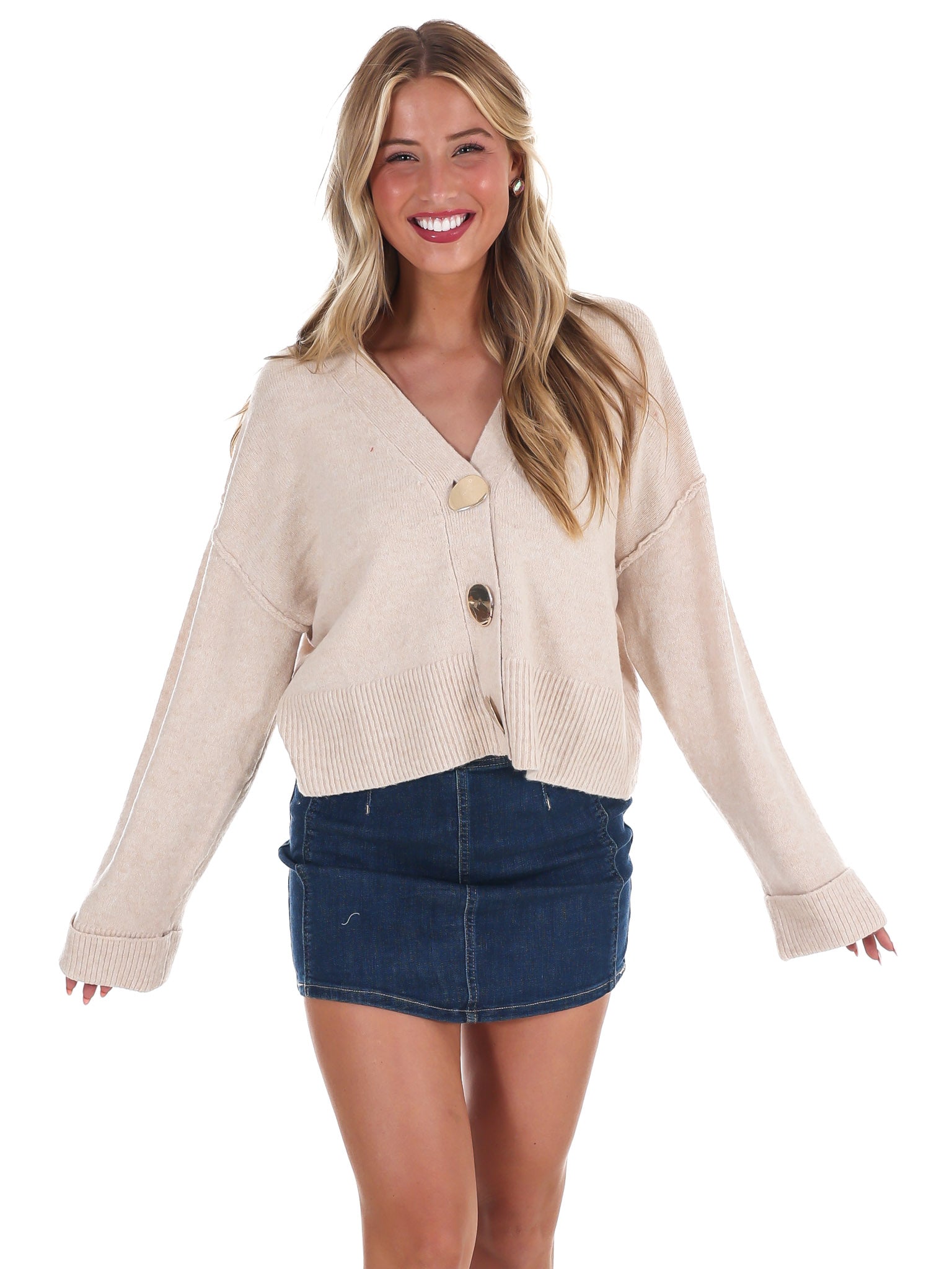 Amberwood Button Down Cardigan