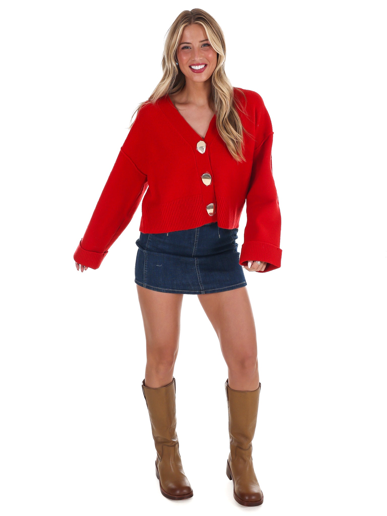 Amberwood Button Down Cardigan