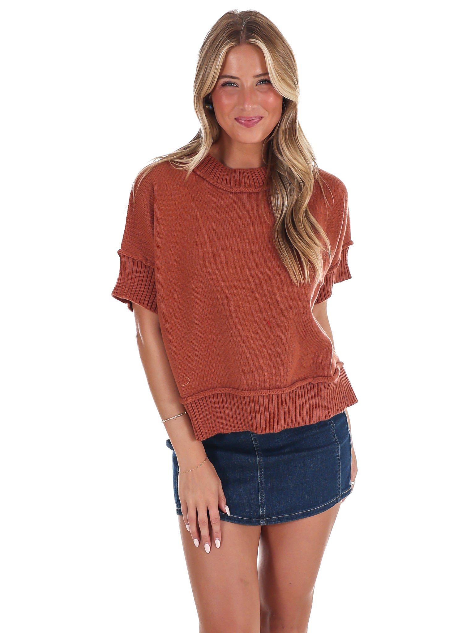 Harvest Glow Sweater Top