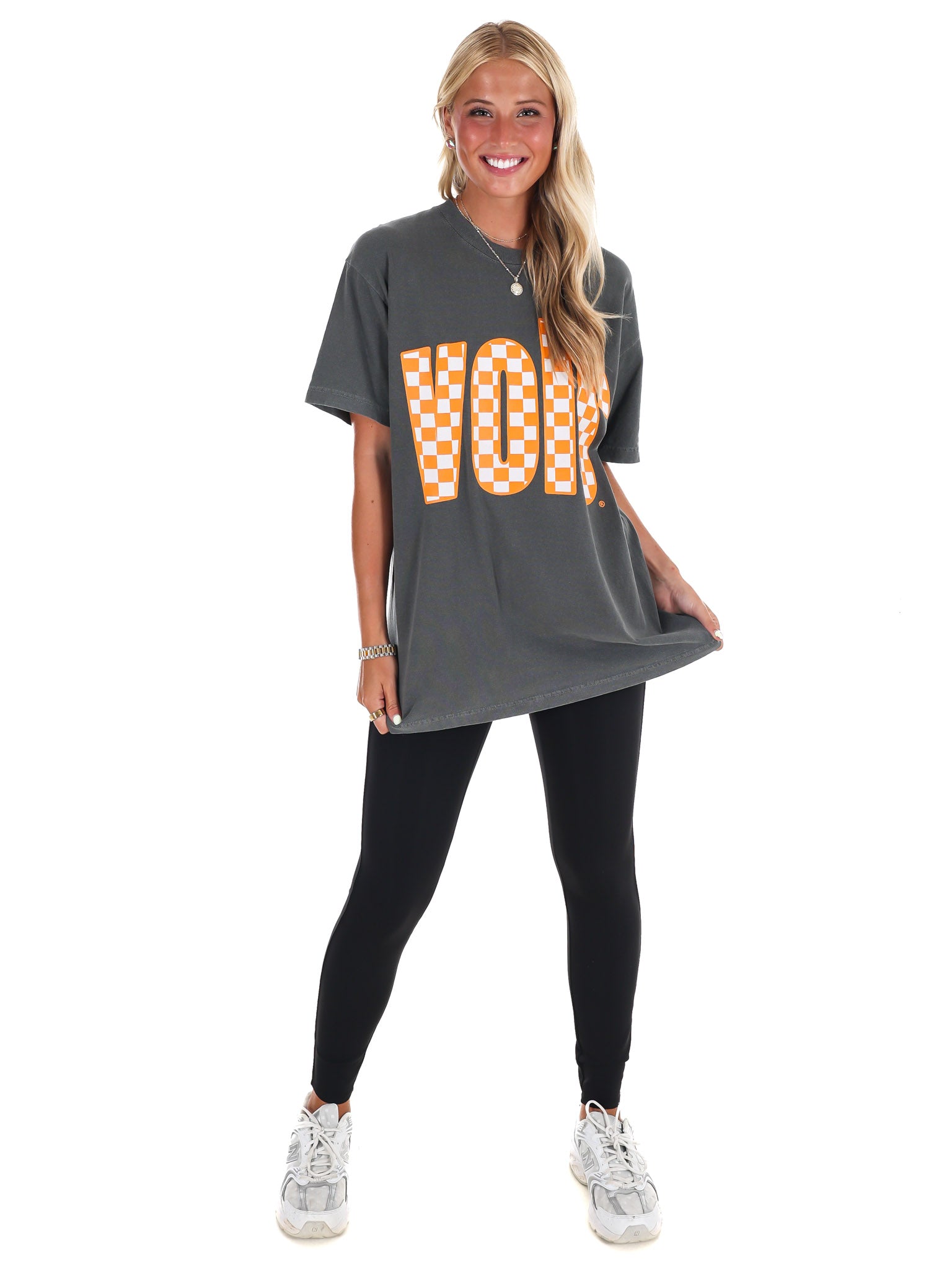 Tennessee VOLS Checkerboard Oversized Tee