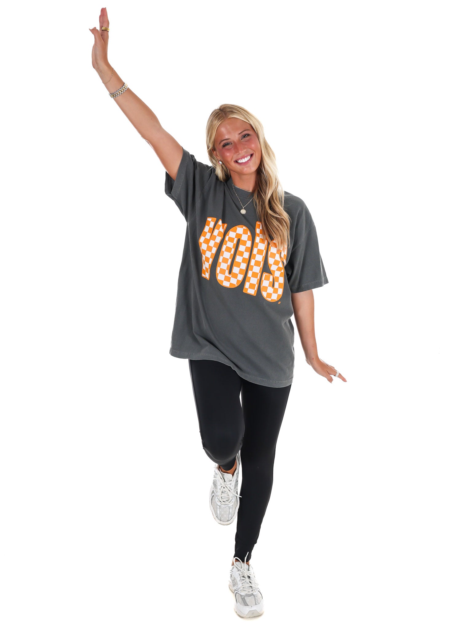 Tennessee VOLS Checkerboard Oversized Tee