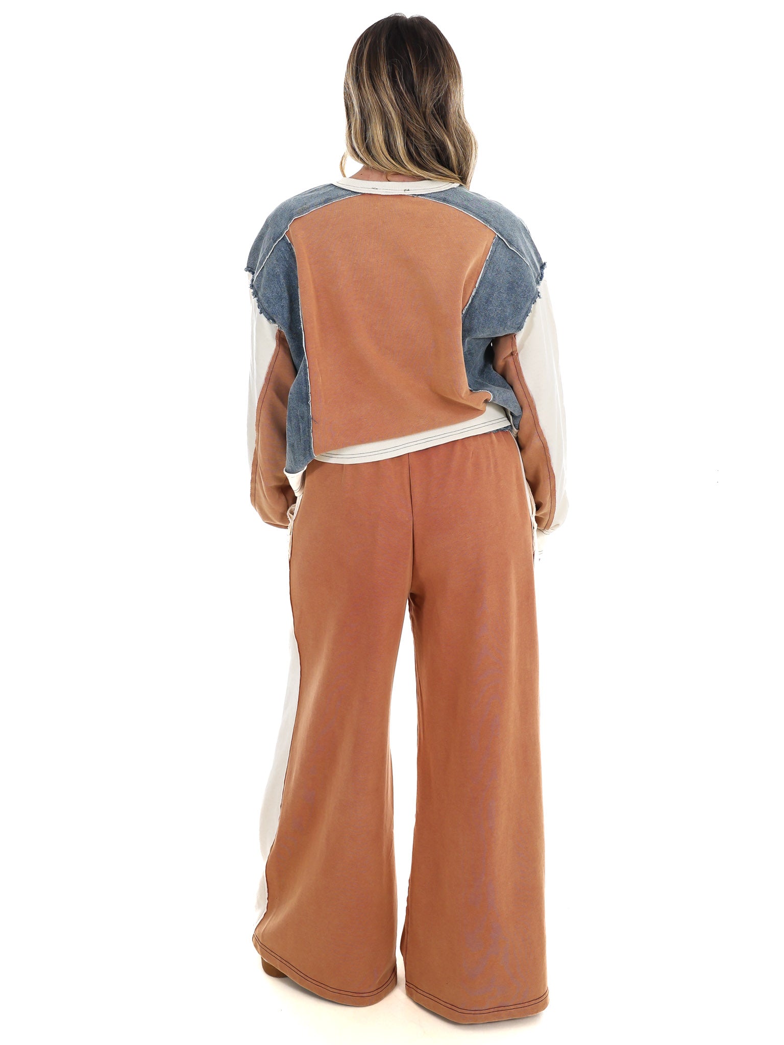 Just Getting Started Colorblock Pants