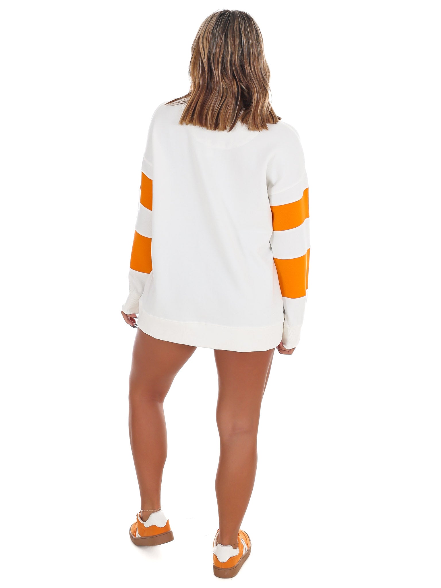 Tennessee Volunteers Sleeve Stripe Crewneck Pullover