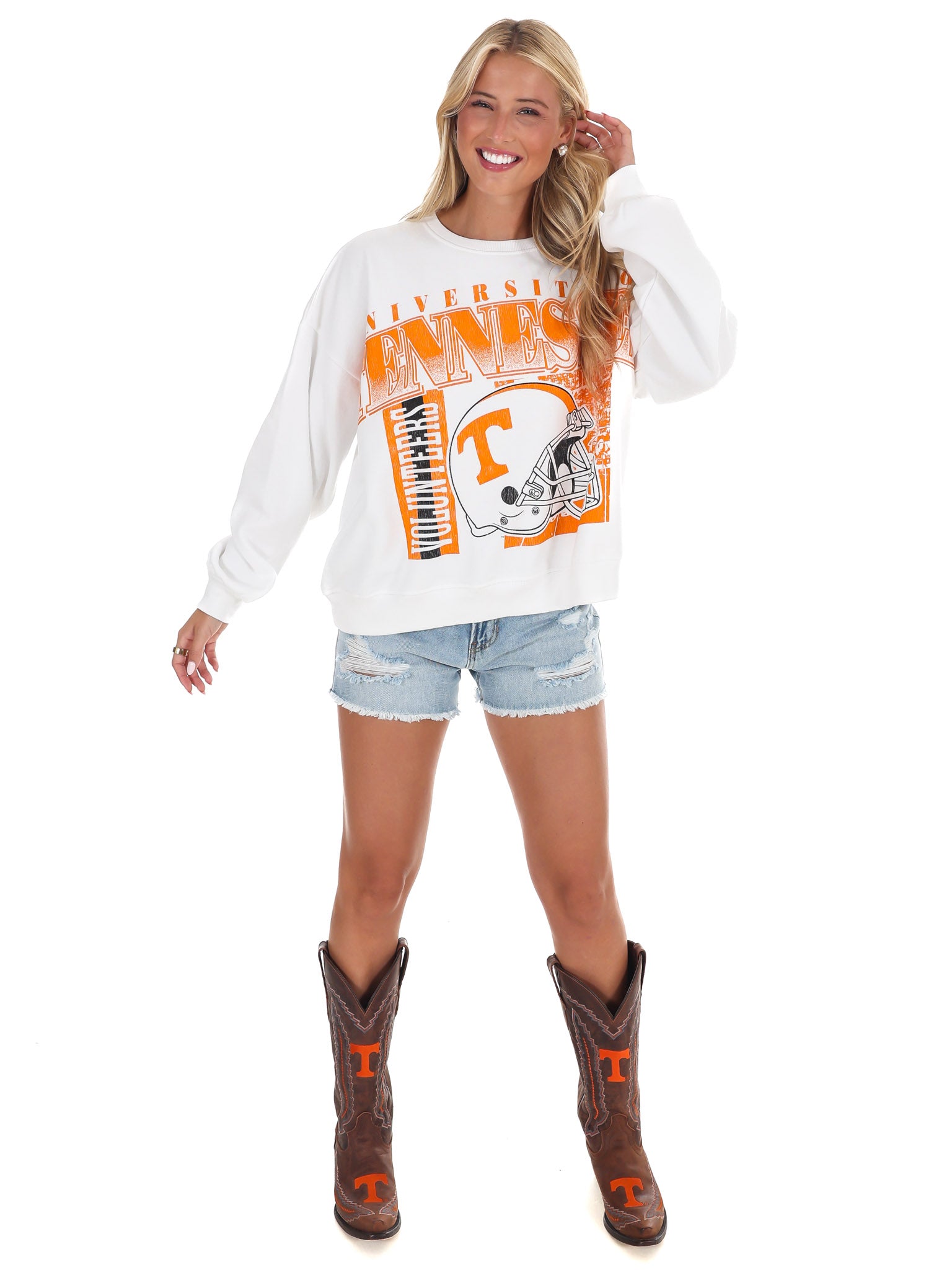 Tennessee Zone Oversized Pullover