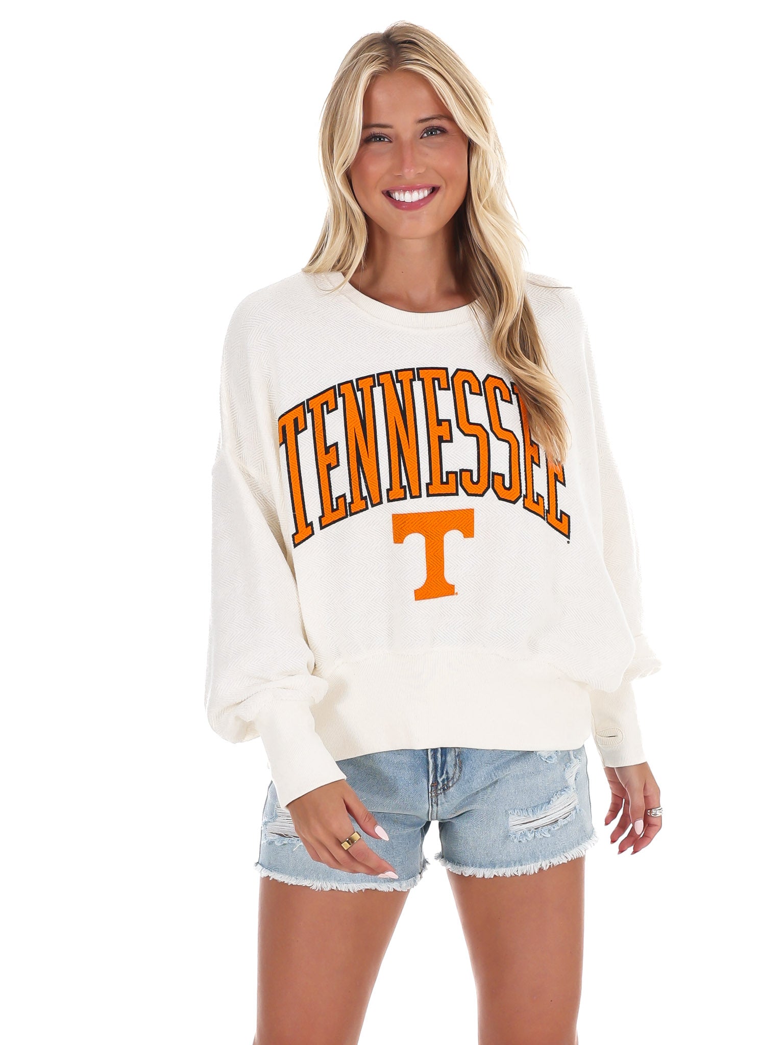 Tennessee Herringbone Fleece Sweatshirt