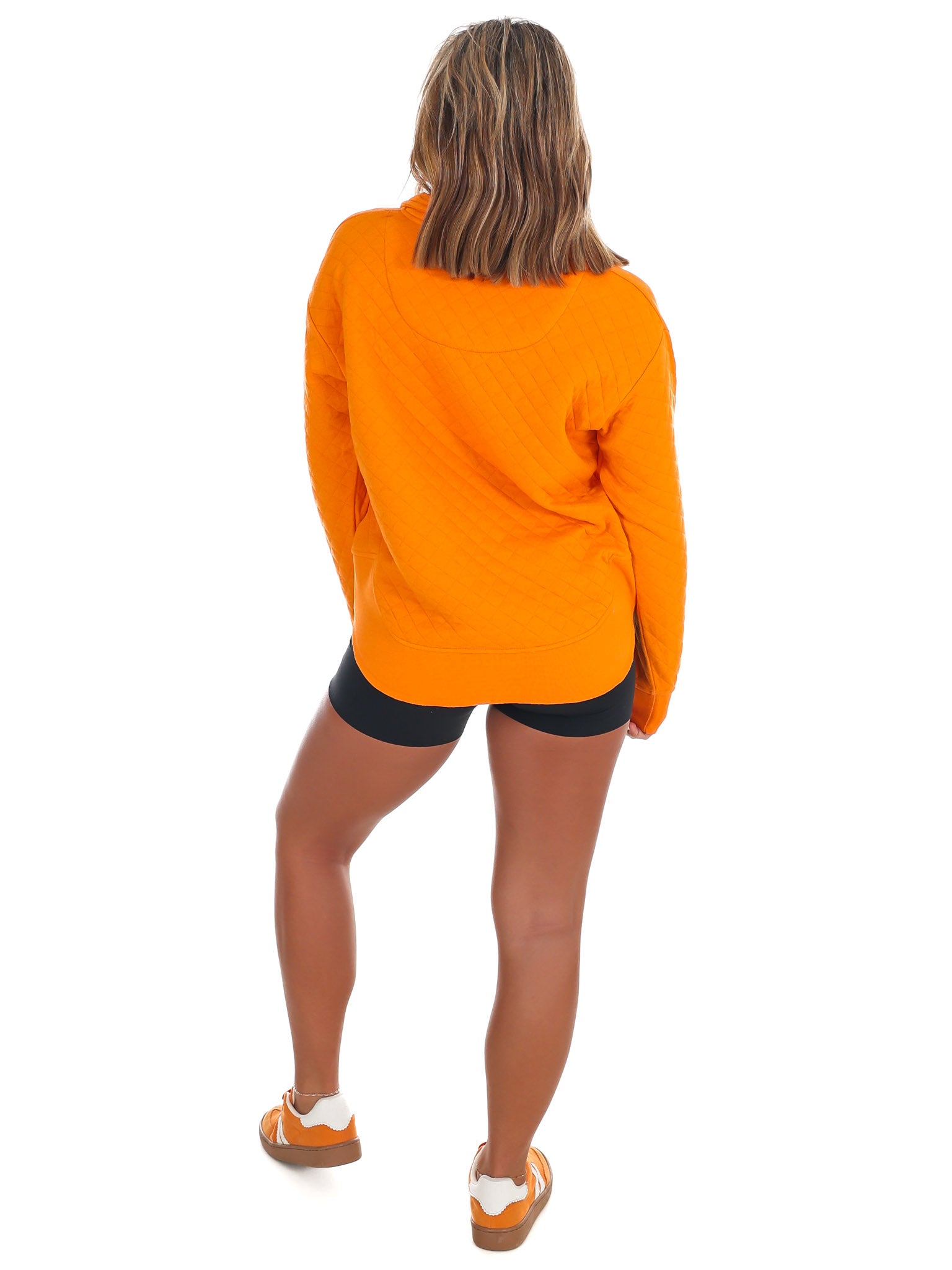 Power T Quilted Quarter Zip Pullover