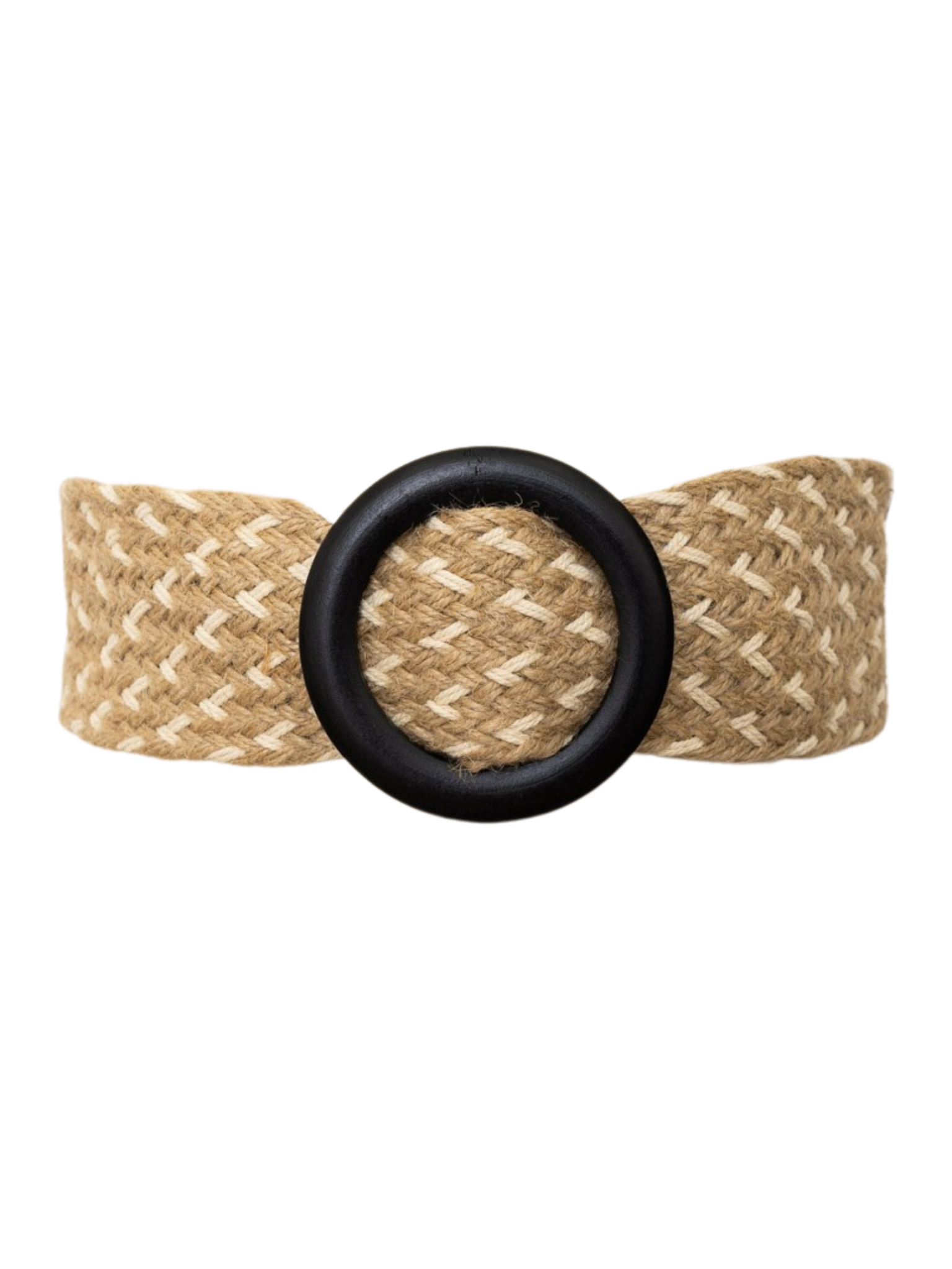 Bohemian Wide Natural Jute Waist Belt