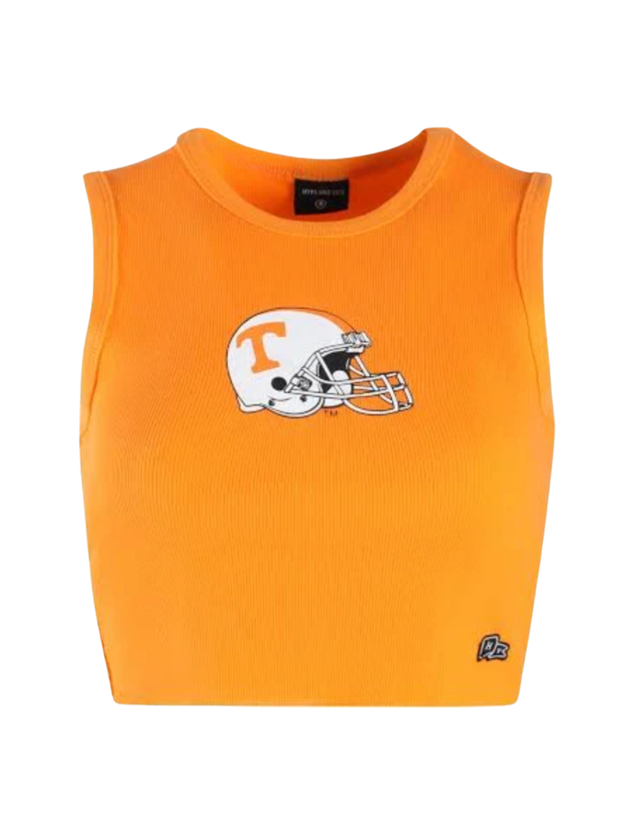 University of Tennessee Helmet Cut Off Tank